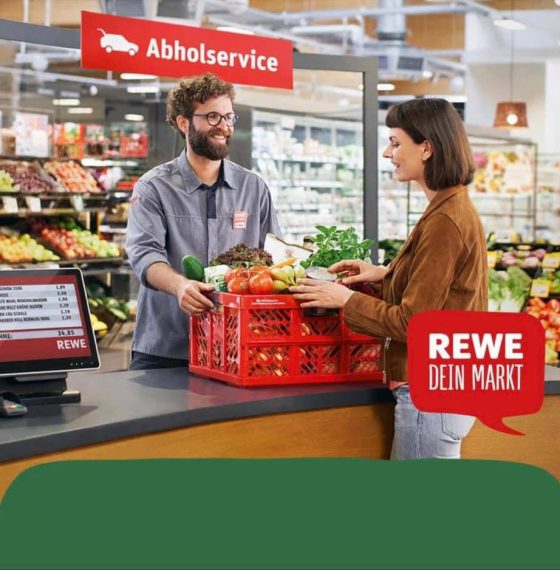 Der Rewe Abholservice